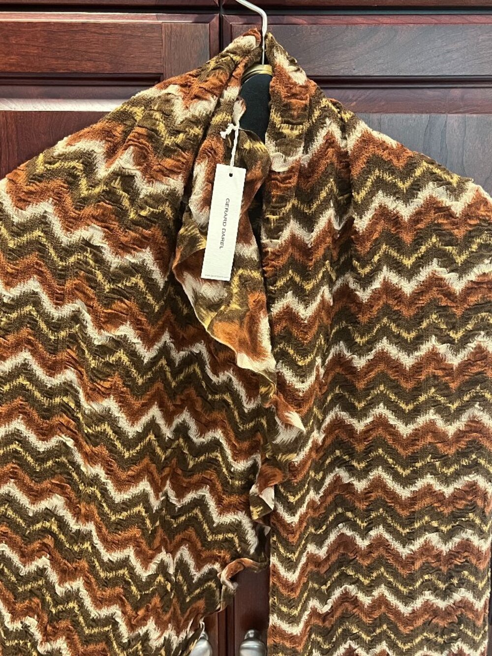 Gerard Darel Wool Multi-colored Scarf - NWT